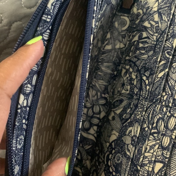 Sakroots Artist Circle Large Zip Wallet , Cotton Coated Canvas - Picture 5 of 5